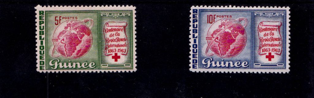 Guinea 1963 Red Cross Affordable Thematic Stamps