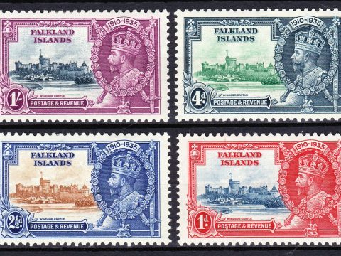 Falkland Islands 1935 GV Silver Jubilee Set