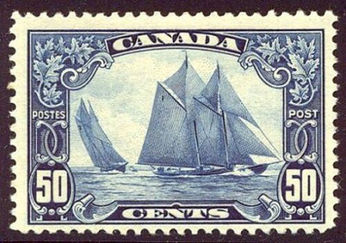 Iconic Stamps 1929 Canadian 50c Definitive The Bluenose