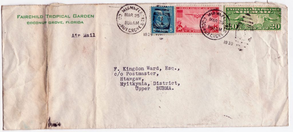 Postal History Collecting – Interesting USA Cover To Burma