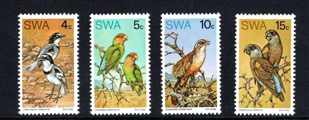 South West Africa Native Bird Stamps Popular Thematic Sets