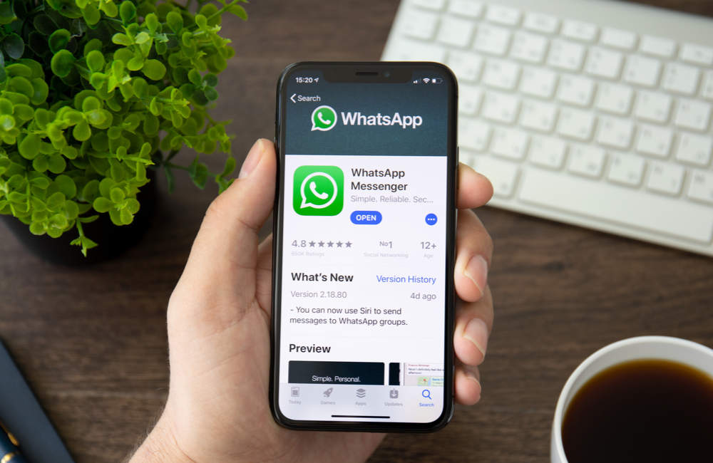 Adverts are coming to the messaging app, WhatsApp, next year