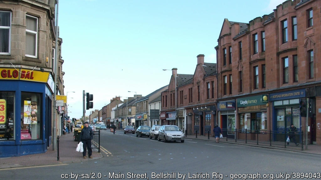 Bellshill North Lanarkshire The Town Made Out Of Villages
