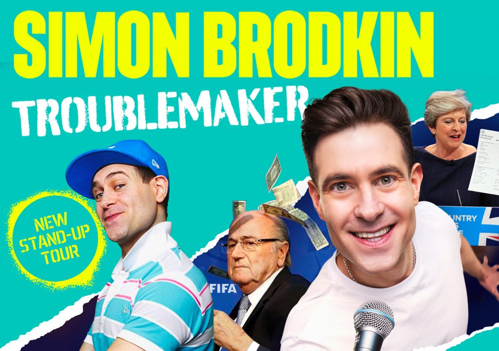 Simon Brodkin – Troublemaker