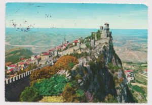 San Marino Postcard