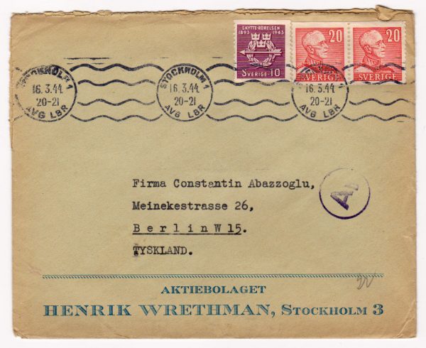 Sweden 1944 Cover