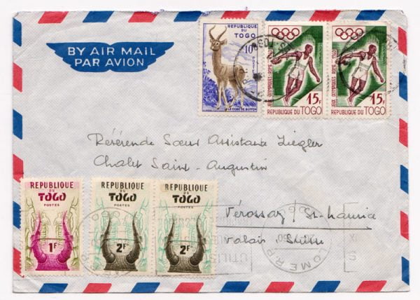 Togo 1960 Airmail Cover