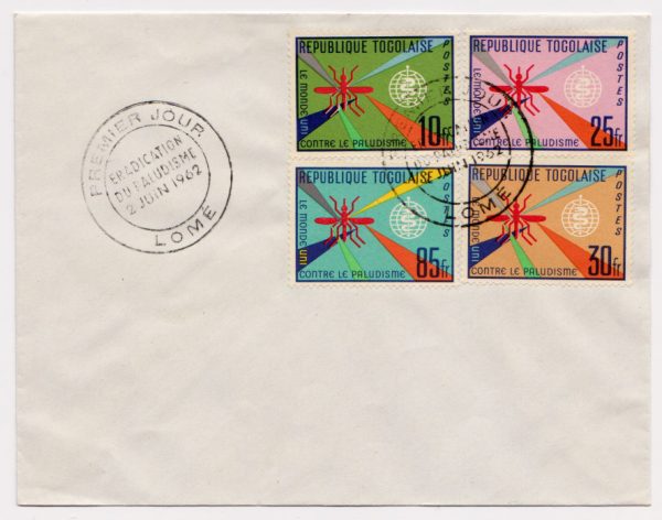 Togo 1962 Malaria Eradication FDC SG309-312