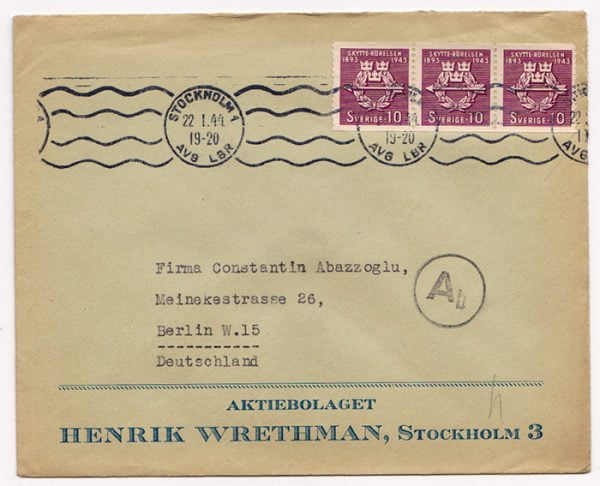 Sweden 1944 Cover