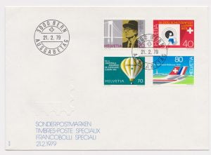 1979 Switzerland Events FDC