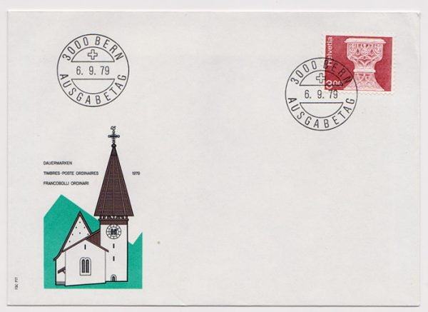 1979-Swiss-3f-Definitive-FDC
