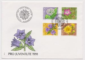 1991-Pro-Juventute-FDC