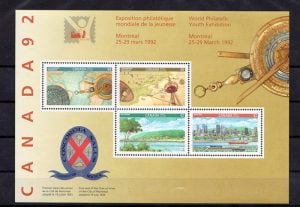 1992 International Youth Stamp Exhibition Mini Sheet