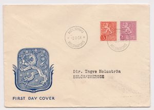 Finland 1954 FDC