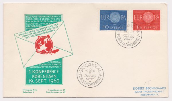 Sweden-1960 Telecommunications Conference Cover