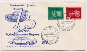 Germany Cars FDC