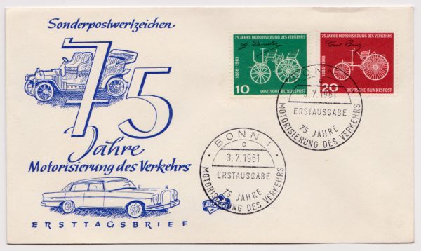 Germany Cars FDC