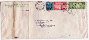 1926 20c USA Airmail Stamp on Cover