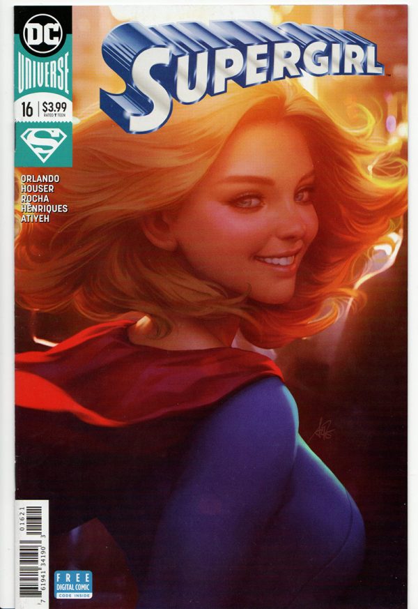 Supergirl 16 Artgerm Cover