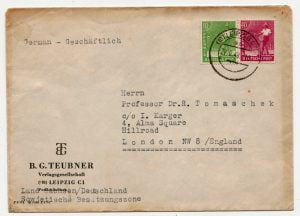 1948 German Soviet Zone Cover