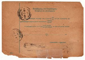 Austria 1917 Card to Turkey
